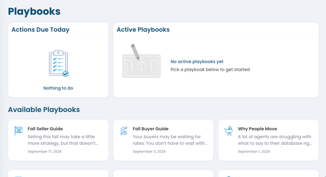 Playbooks