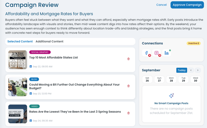 Social Campaigns Review